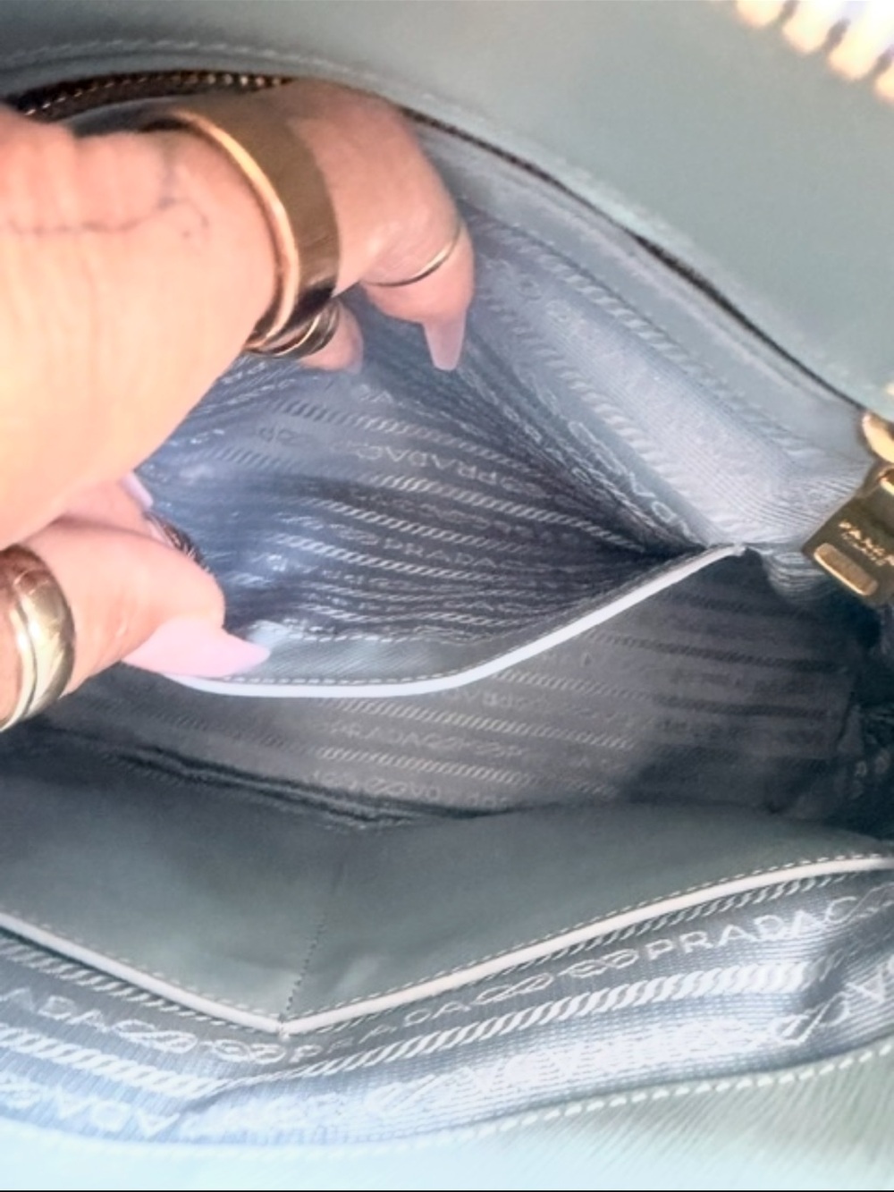 Prada Saffiano Leather Bag - Picture 9 of 10